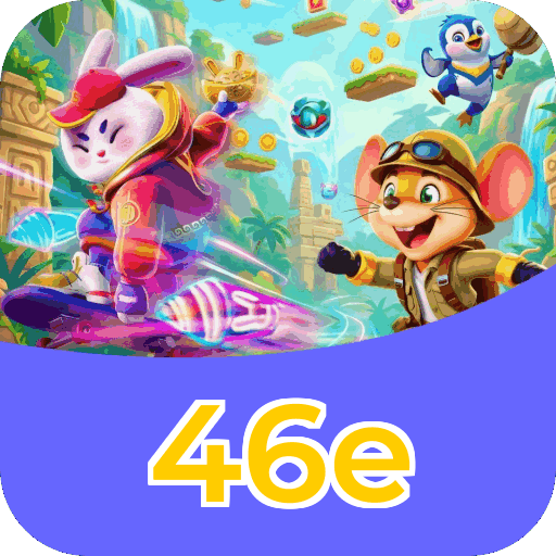 Plataforma 46e mostrando interface moderna, jogos certificados e recursos de segurança licenciados